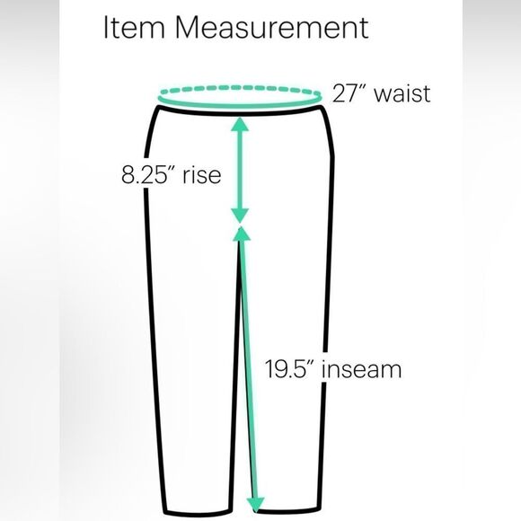 Lululemon mint green and black cropped leggings - Picture 5 of 6